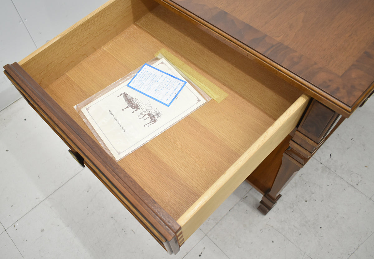 【中古】ドレクセルヘリテイジ　フランチェスカ　エンドテーブル　サイドテーブル　幅585　木製　2026011605【中古オフィス家具】