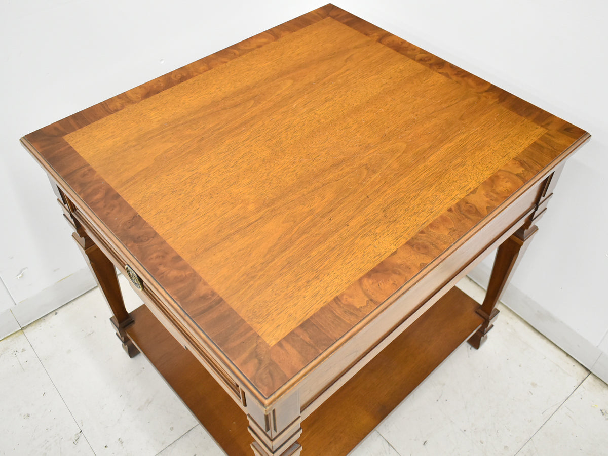 【中古】ドレクセルヘリテイジ　フランチェスカ　エンドテーブル　サイドテーブル　幅585　木製　2026011607【中古オフィス家具】