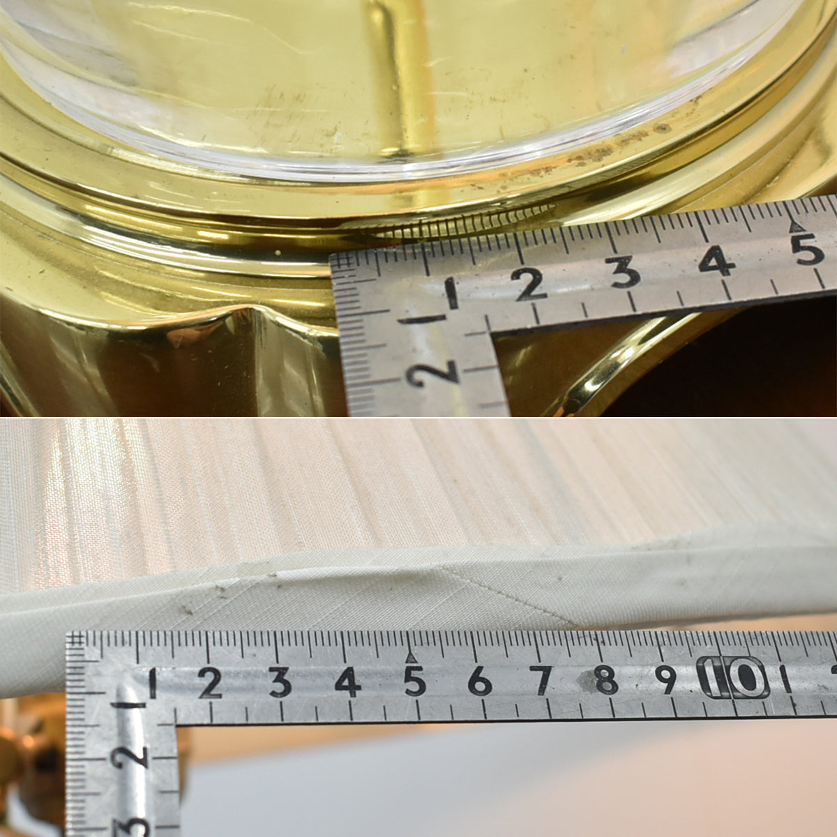 【中古】ドレクセルヘリテイジ　テーブルランプ　卓上照明　直径460　ガラス　2026011901【中古オフィス家具】