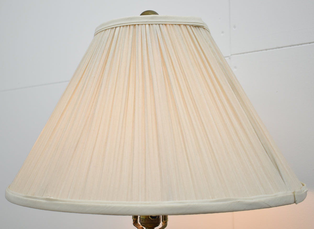 【中古】ドレクセルヘリテイジ　テーブルランプ　卓上照明　直径460　ガラス　2026011902【中古オフィス家具】