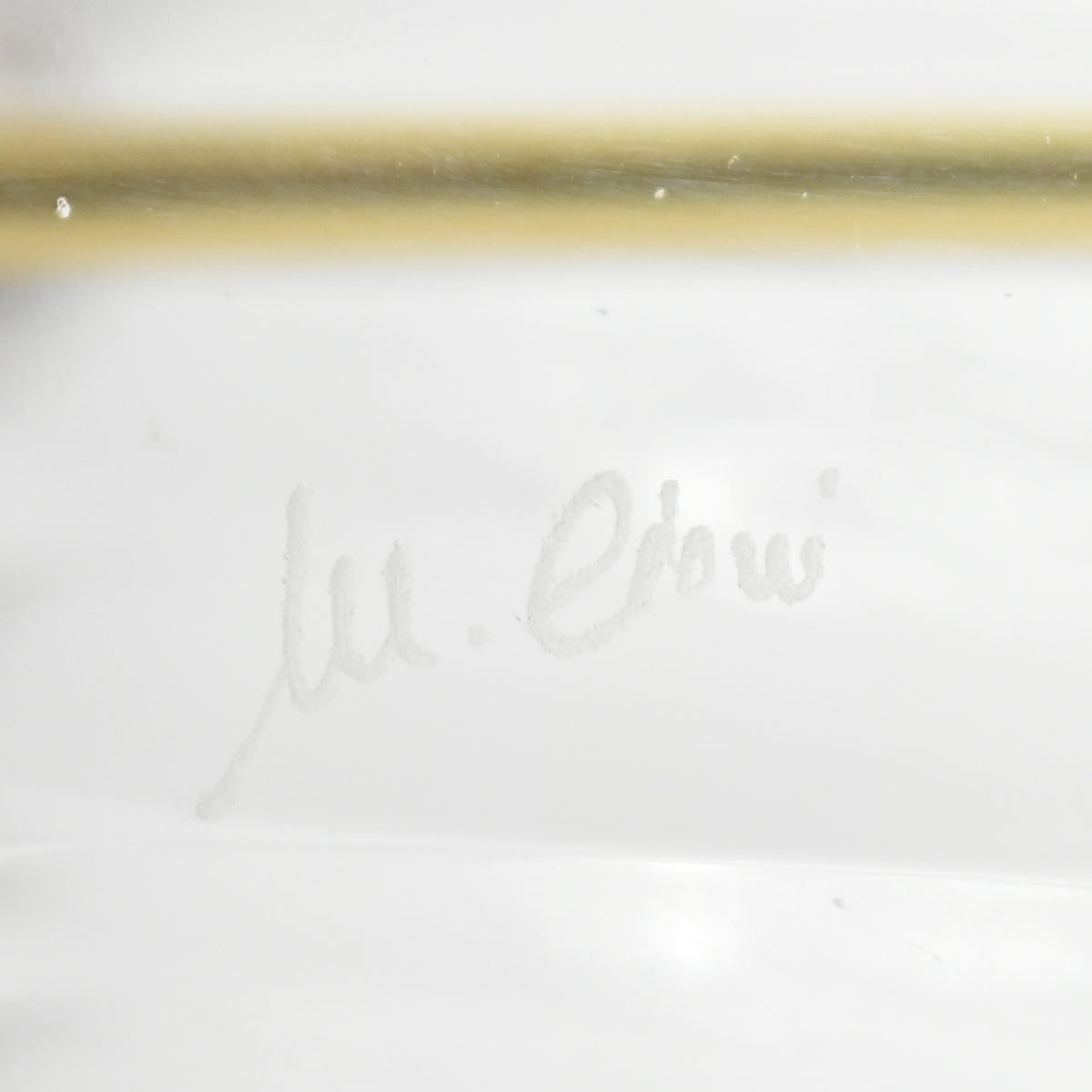 【中古】ドレクセルヘリテイジ　テーブルランプ　卓上照明　直径460　ガラス　2026011902【中古オフィス家具】