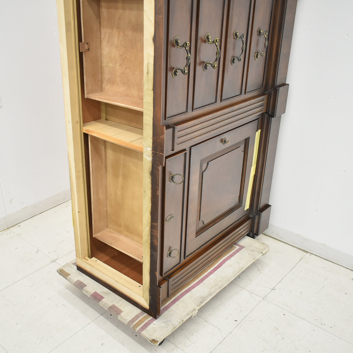 【中古】ドレクセルヘリテイジ　コヴィントンパークコレクション　サイドボード　天板・大理石　幅1930　木製　2026011903【中古オフィス家具】