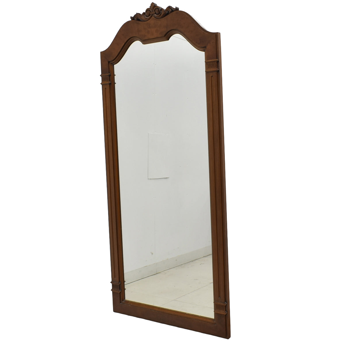 【中古】ドレクセルヘリテイジ　ウォールミラー　姿見　全幅1605　木製　2026011906【中古オフィス家具】