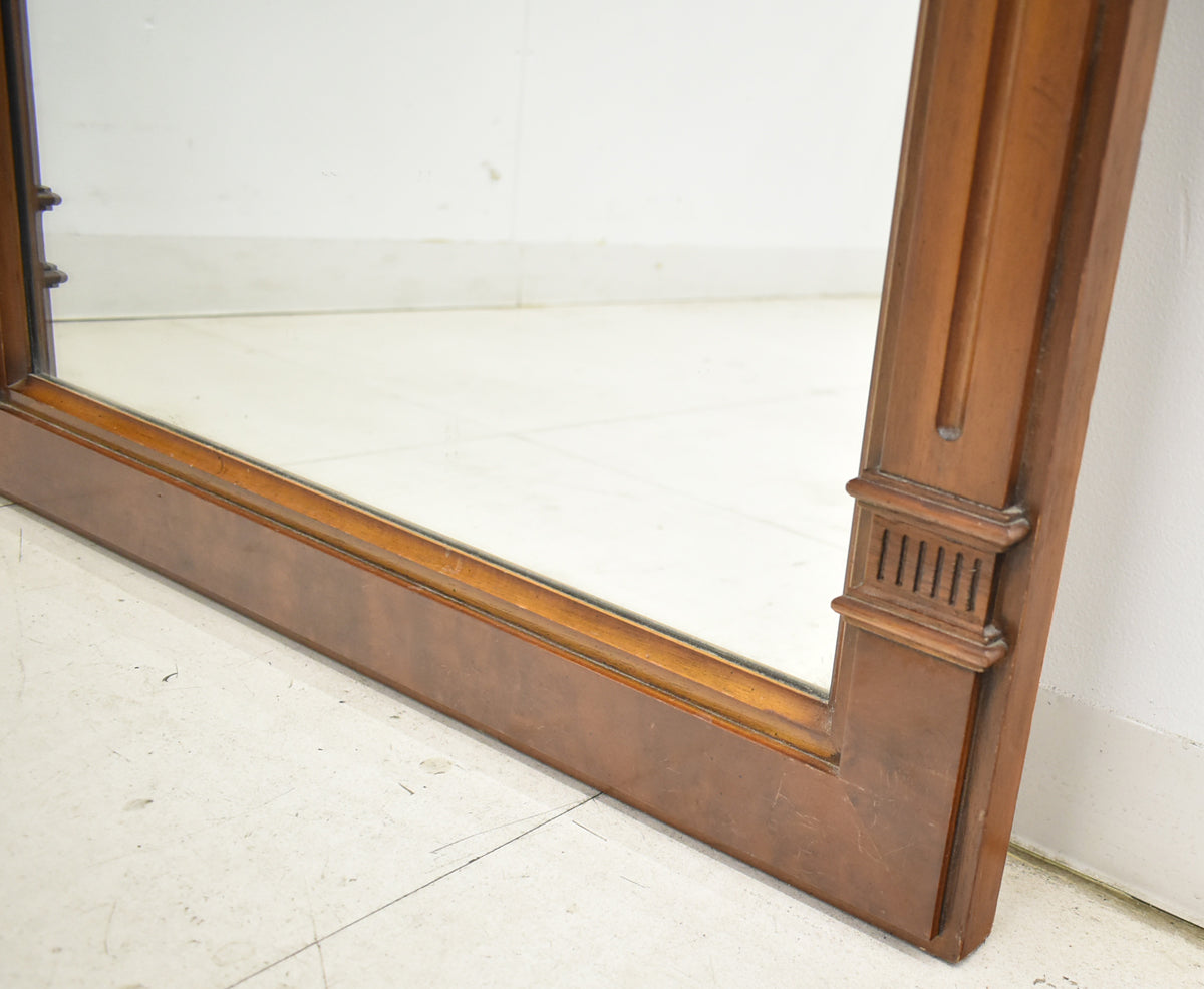 【中古】ドレクセルヘリテイジ　ウォールミラー　姿見　全幅1605　木製　2026012001【中古オフィス家具】