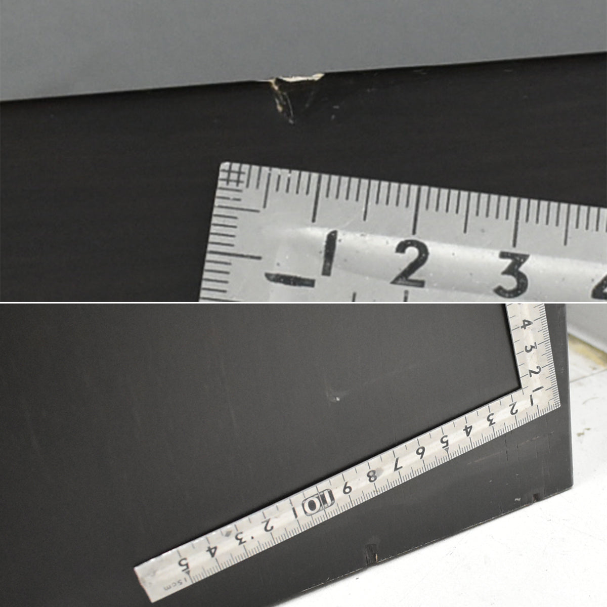 【中古】オカムラ　マスターラインII　クレデンザ（サイドボード）ガラス扉タイプ　ソフトクローズ機能　幅1840　ダークブラウン　2026012104【中古オフィス家具】