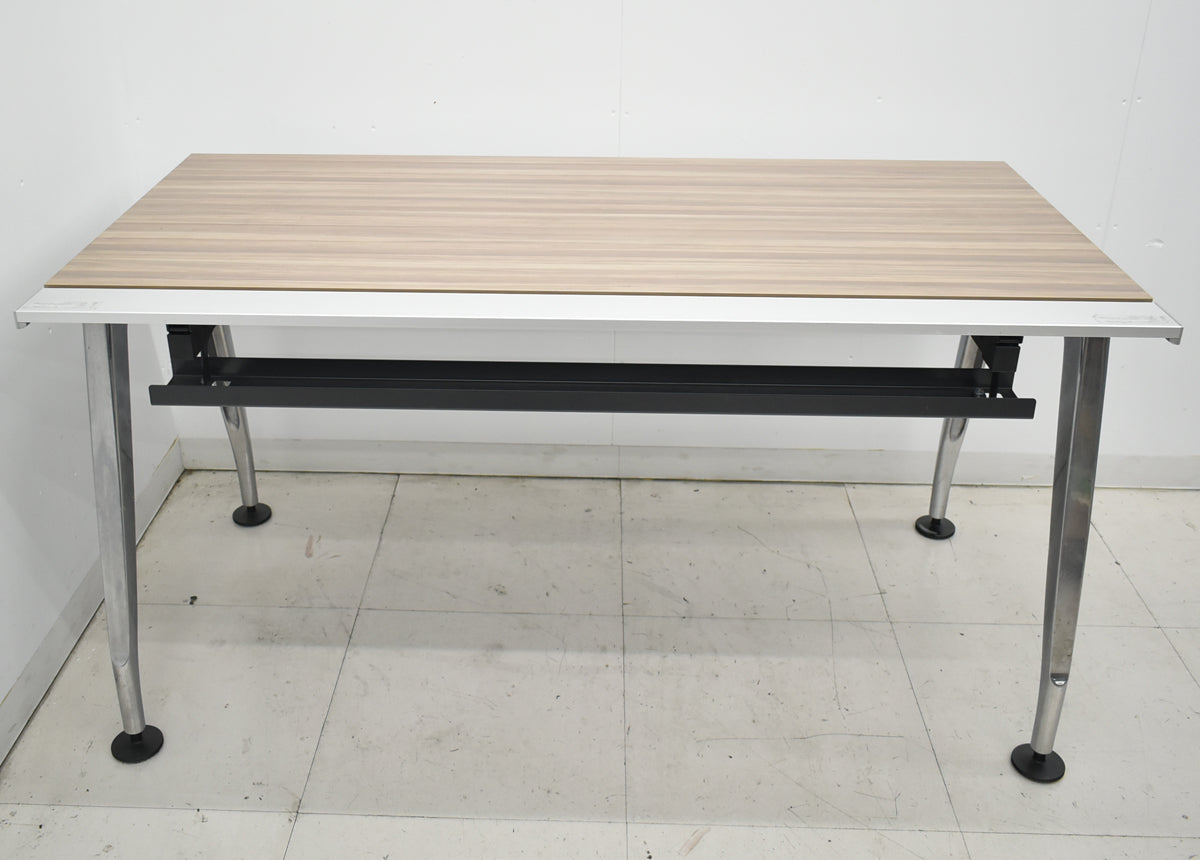 【中古】コクヨ　SAIBI　マネージメントデスク　ポリッシュ脚　幅1400　2026012601【中古オフィス家具】