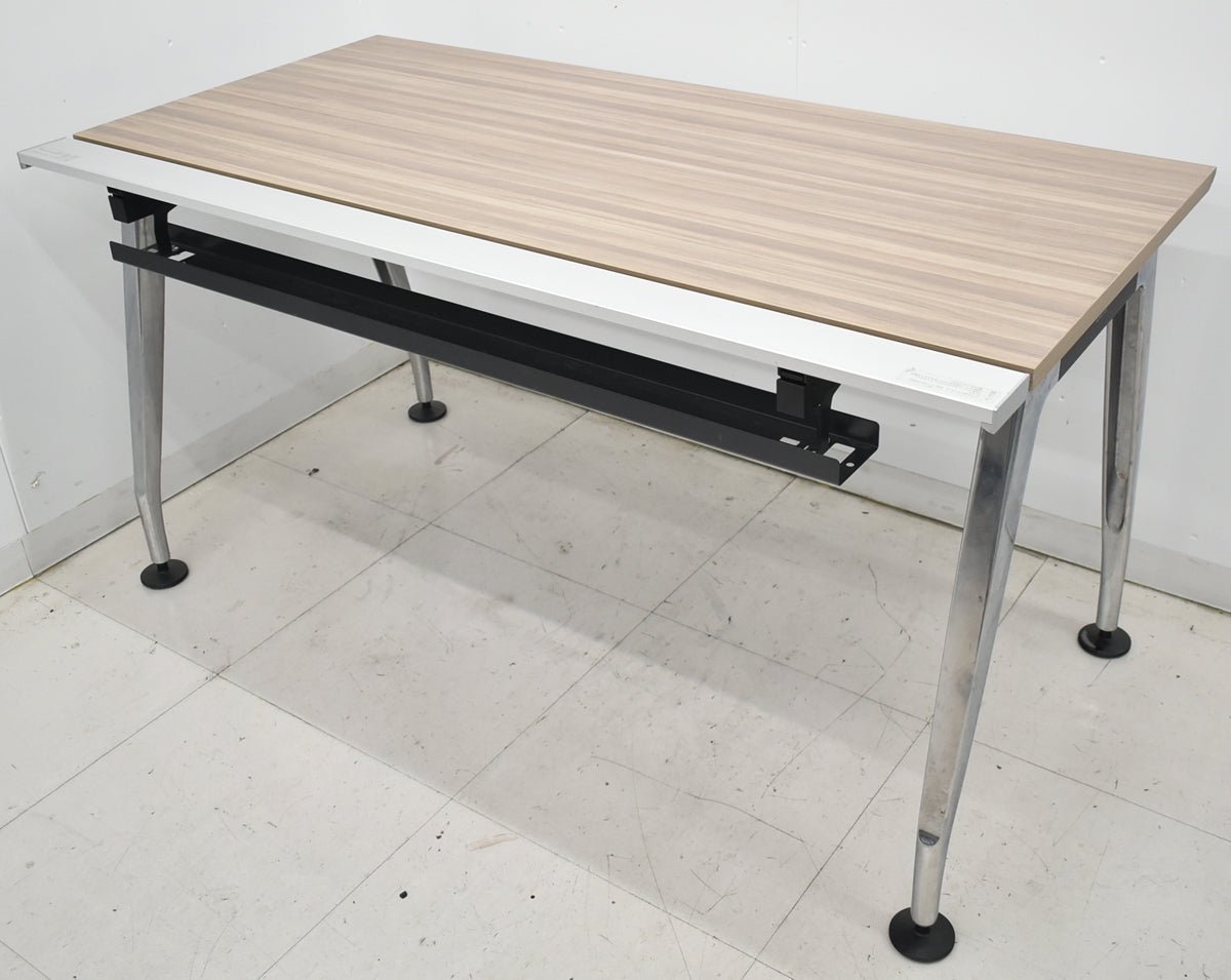 【中古】コクヨ　SAIBI　マネージメントデスク　ポリッシュ脚　幅1400　2026012601【中古オフィス家具】