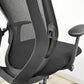 【中古】オカムラ　シルフィー　ハイバック　固定肘　バックカーブアジャスト　前傾機能　ブラック　2026012603【中古オフィス家具】