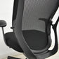 【中古】オカムラ　シルフィー　ハイバック　固定肘　バックカーブアジャスト　前傾機能　ブラック　2026012603【中古オフィス家具】