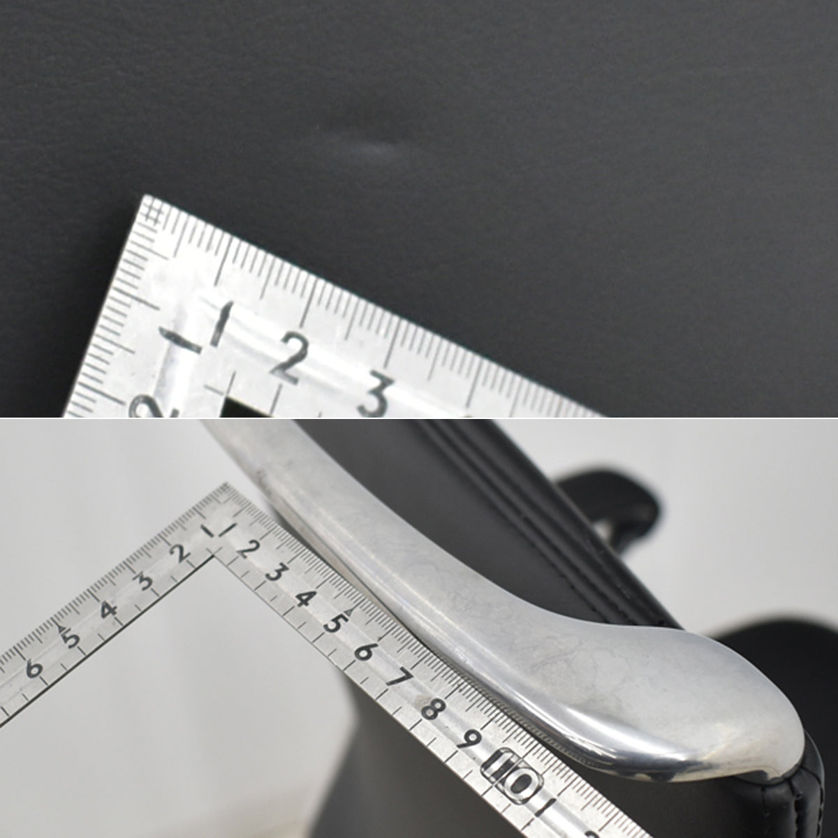 【中古】オカムラ　モードチェア　ハイバック　固定肘　総革張り　2020年製　ブラック　2026012608【中古オフィス家具】