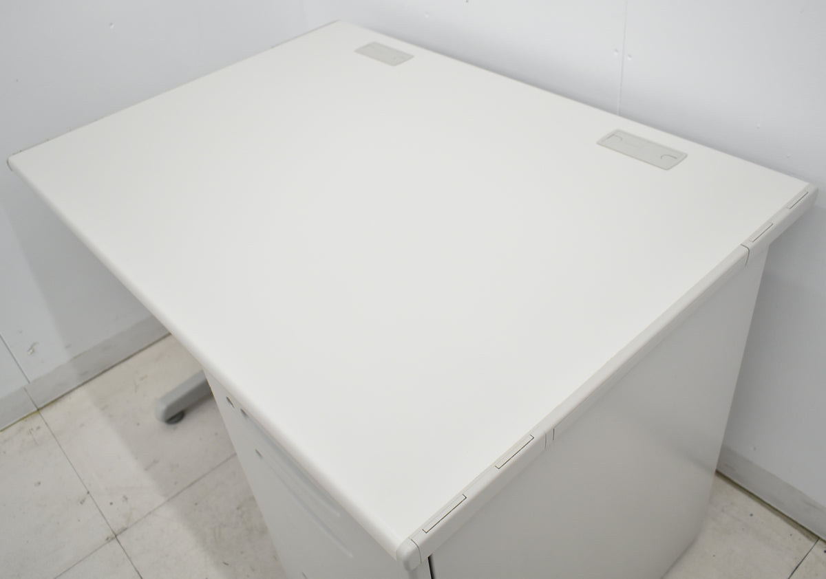 【中古】オカムラ　SD-V片袖デスク　W1000　2026012903【中古オフィス家具】