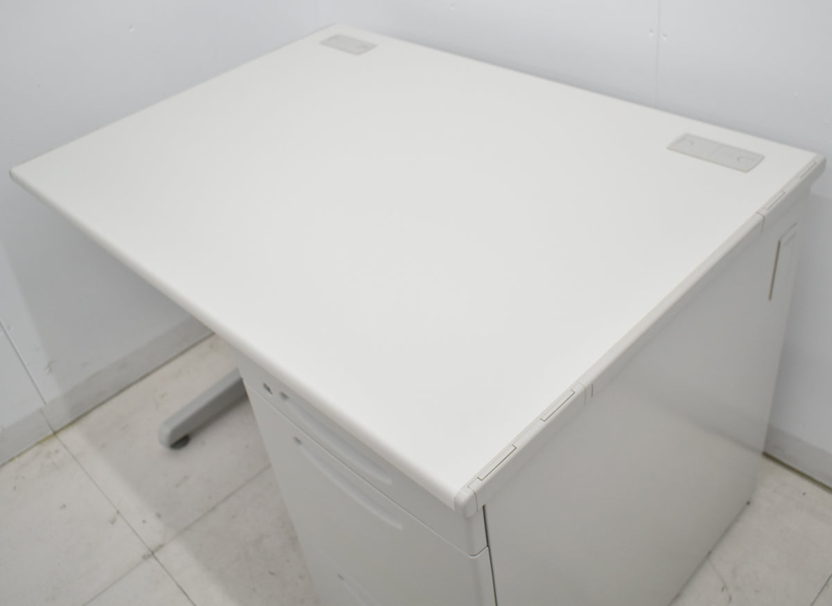 【中古】オカムラ　SD片袖デスク　W1000　2026012904【中古オフィス家具】