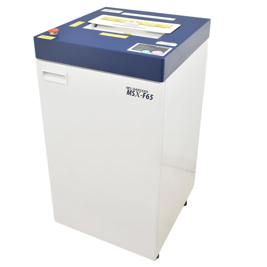 【中古】明光商会　MSシュレッダー　MSX-F65　幅500　2026020202【中古オフィス家具】