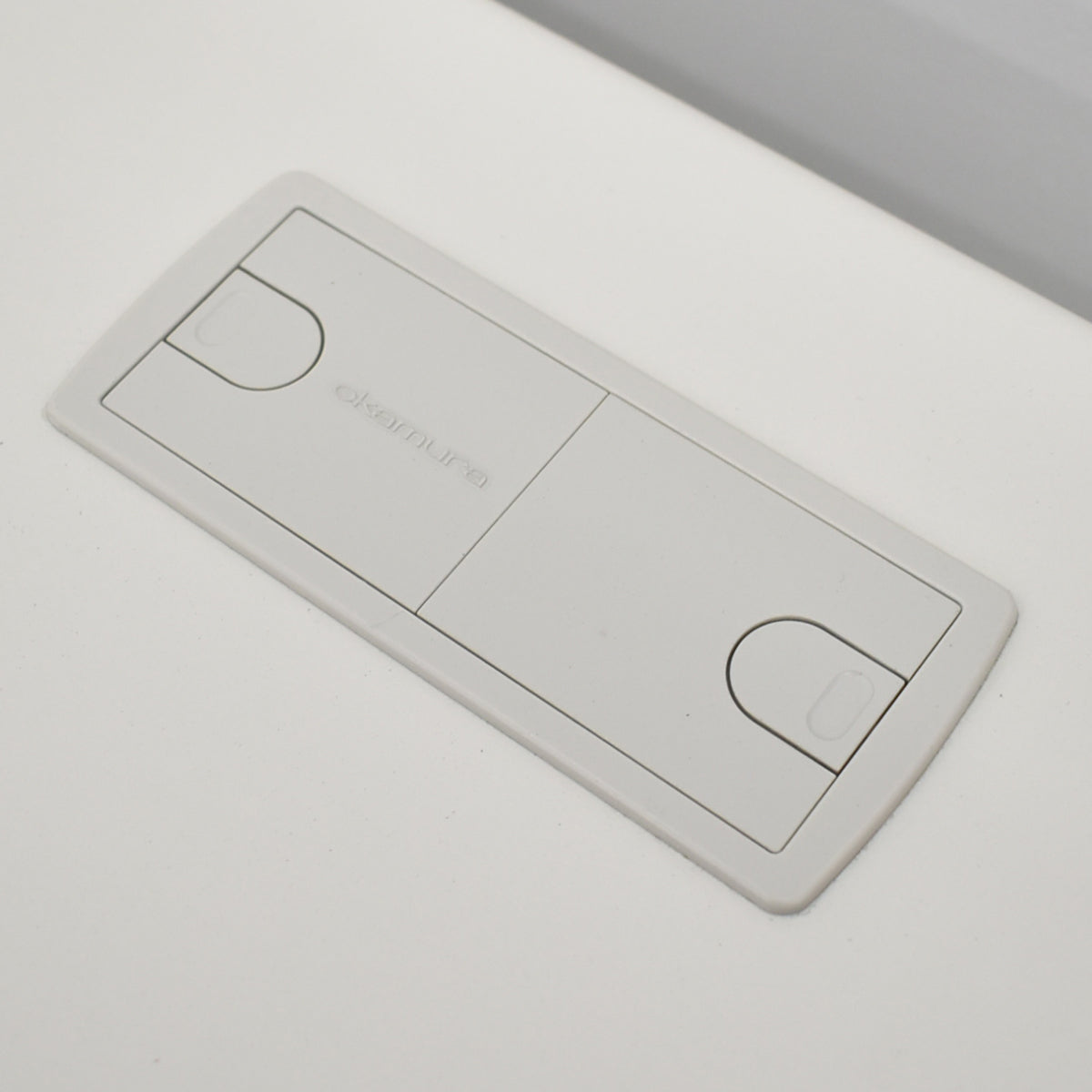 【中古】オカムラ　SDスタンダード片袖デスク107　幅1000　2026020304【中古オフィス家具】