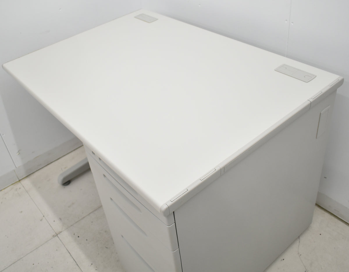 【中古】オカムラ　SDスタンダード片袖デスク　幅1000　2026020401【中古オフィス家具】