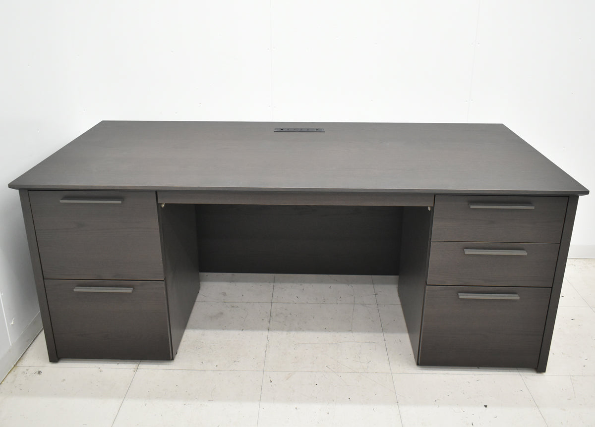 【中古】イトーキ　プロモシリーズ　役員用両袖デスク　幅1800　2026020403【中古オフィス家具】