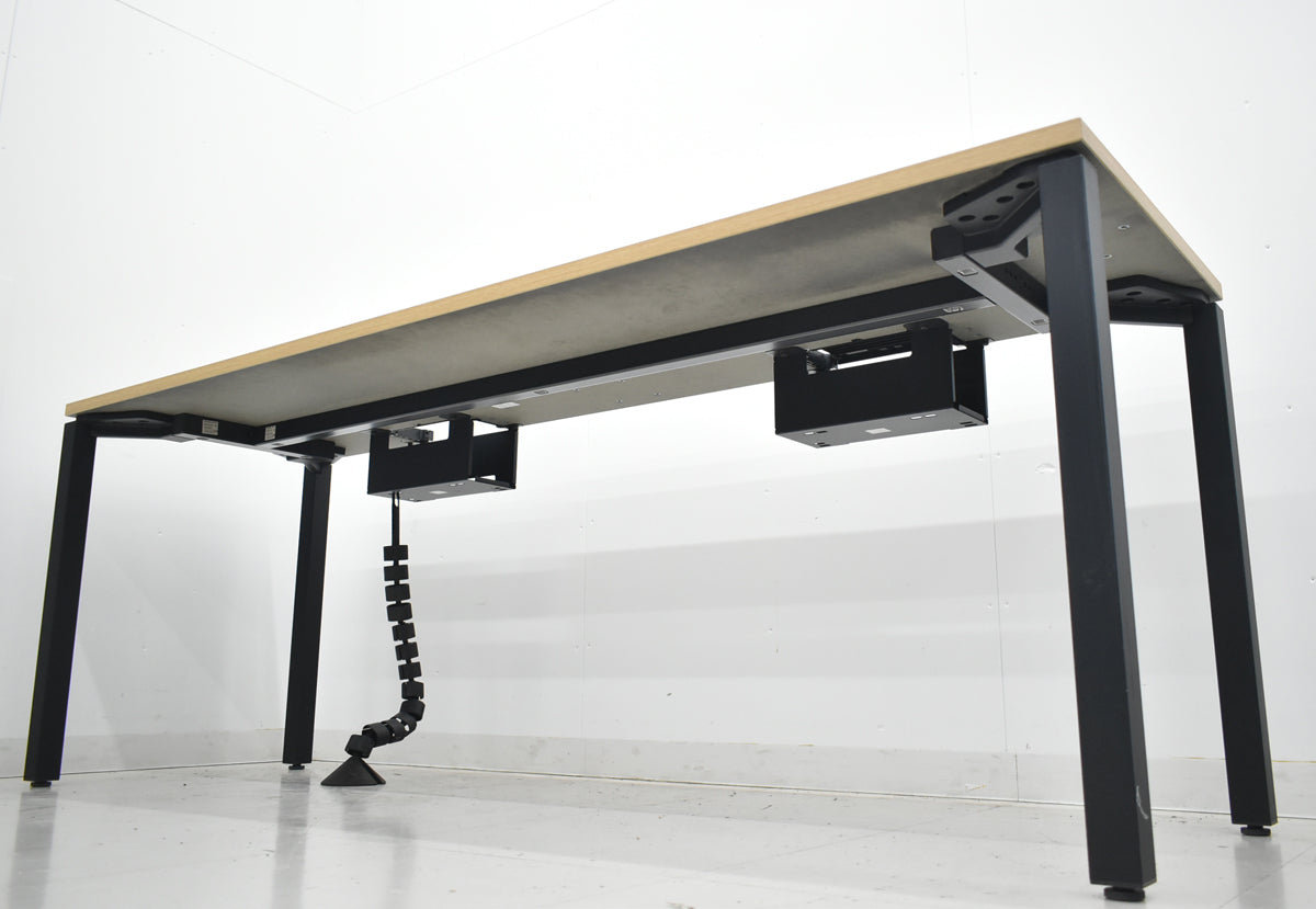 【中古】コクヨ　ワークフィット　デスク　2022年製　幅2000　2026020504【中古オフィス家具】