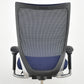 【中古】オカムラ　バロン　ハイバック　可動肘　ポリッシュ　ダークブルー　2026021004【中古オフィス家具】