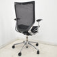 【中古】オカムラ　バロン　肘パッド新品　ハイバック　固定肘　ポリッシュ　ブラック　2026021203【中古オフィス家具】
