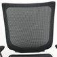 【中古】オカムラ　バロン　肘パッド新品　ハイバック　固定肘　ポリッシュ　ブラック　2026021204【中古オフィス家具】