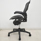 【中古】ハーマンミラー　アーロンチェア　スタンダード　Ｂサイズ　ランバーサポート　ブラック　2026021403【中古オフィス家具】