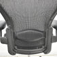 【中古】ハーマンミラー　アーロンチェア　スタンダード　Ｂサイズ　ランバーサポート　ブラック　2026021403【中古オフィス家具】