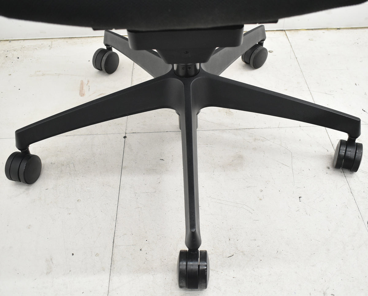 【中古】コクヨ　デュオラ　肘なし　ウレタンキャスター　ランバーサポート　2019年製　2026021602【中古オフィス家具】