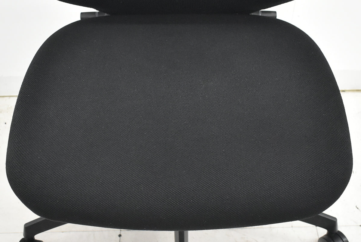 【中古】コクヨ　デュオラ　肘なし　ウレタンキャスター　ランバーサポート　2019年製　2026021603【中古オフィス家具】