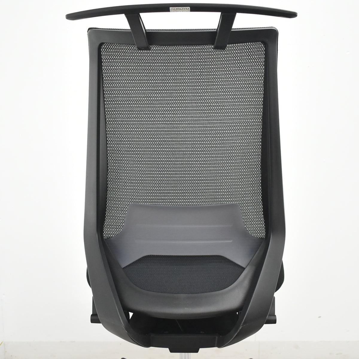 【中古】コクヨ　デュオラ　肘なし　ウレタンキャスター　ランバーサポート　ハンガー　2019年製　2026021604【中古オフィス家具】