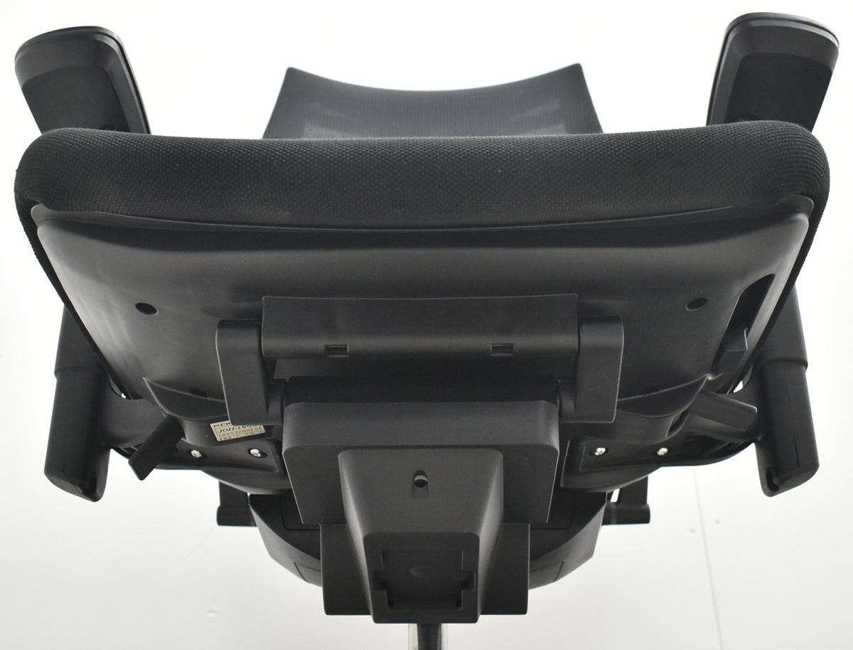 【中古】コクヨ　デュオラ　可動肘　ナイロンキャスター　ランバーサポート　ハンガー　2019年製　2026021605【中古オフィス家具】