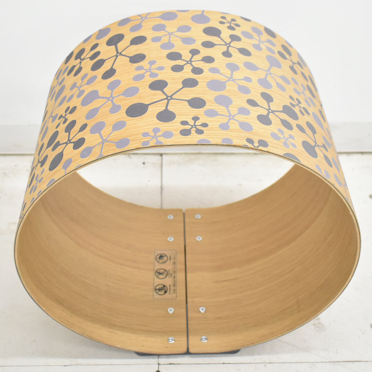 【中古】コクヨ　コルネ　木製スツール　ボタニカル　幅428　2026021705【中古オフィス家具】