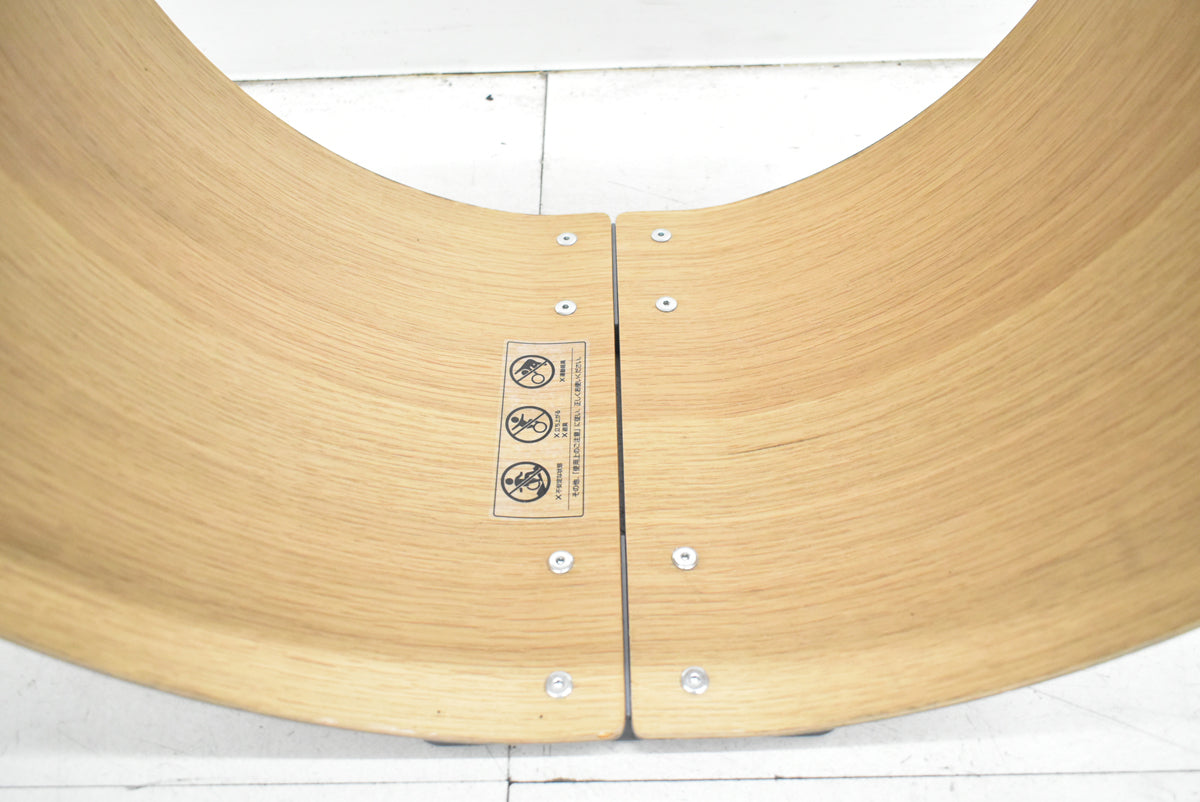 【中古】コクヨ　コルネ　木製スツール　ボタニカル　幅428　2026021705【中古オフィス家具】