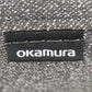 【中古】オカムラ　ライブス　ワークチェア　ロータイプ　木脚　回転タイプ　2021年製　幅613　ダークブラウン　2026030402【中古オフィス家具】