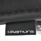 【中古】オカムラ　CEシリーズ　エグゼクティブチェア 固定肘　総革張り　ブラック　2026030506【中古オフィス家具】