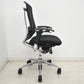 【中古】オカムラ　コンテッサ　可動肘　ランバーサポート　ポリッシュ　ブラック　2026030507【中古オフィス家具】