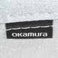 【中古】オカムラ　ライブス　ワークチェア　ロータイプ　木脚　回転タイプ　2020年製　幅613　セージ　2026031001【中古オフィス家具】