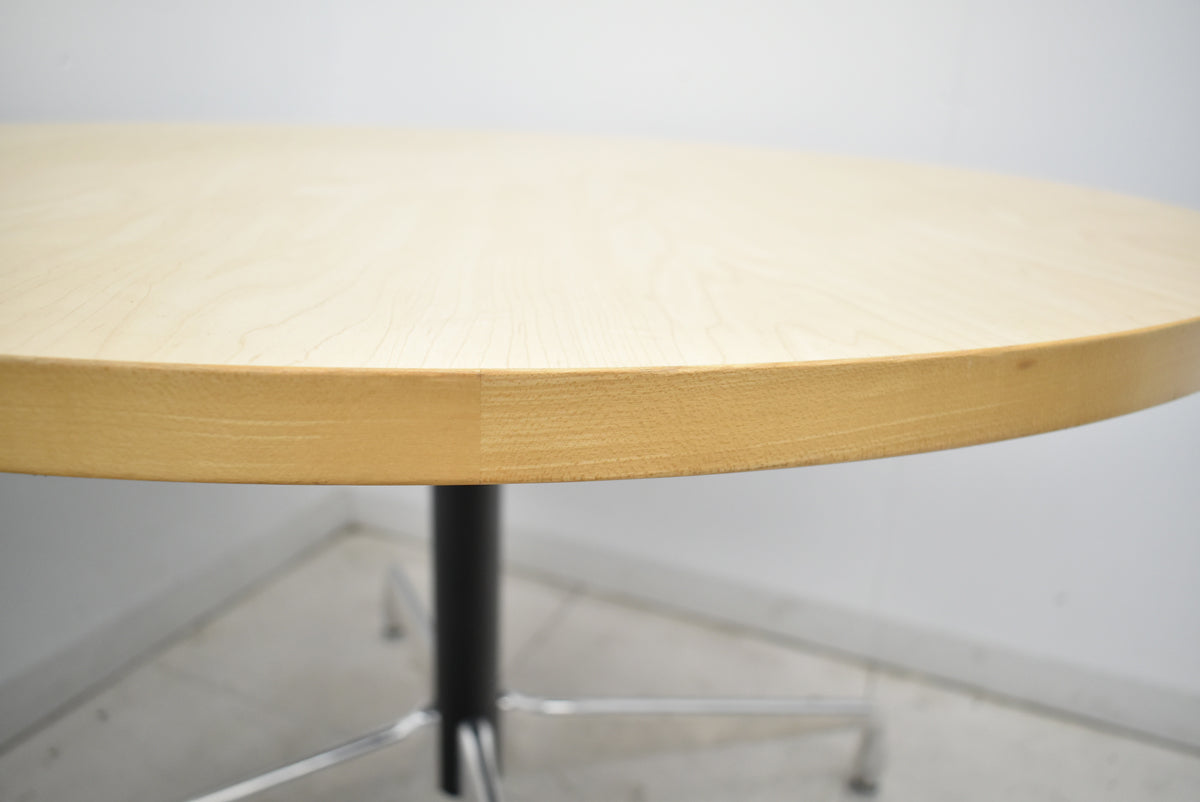 【中古】ハーマンミラー　セグメンテッドベーステーブル　円形　直径1000　2026031103【中古オフィス家具】