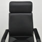 【中古】アイコ　エグゼクティブチェア　エクストラハイバック　革張り　ブラック　2026031104【中古オフィス家具】