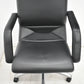 【中古】アイコ　エグゼクティブチェア　エクストラハイバック　革張り　ブラック　2026031104【中古オフィス家具】