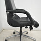 【中古】アイコ　エグゼクティブチェア　エクストラハイバック　革張り　ブラック　2026031104【中古オフィス家具】