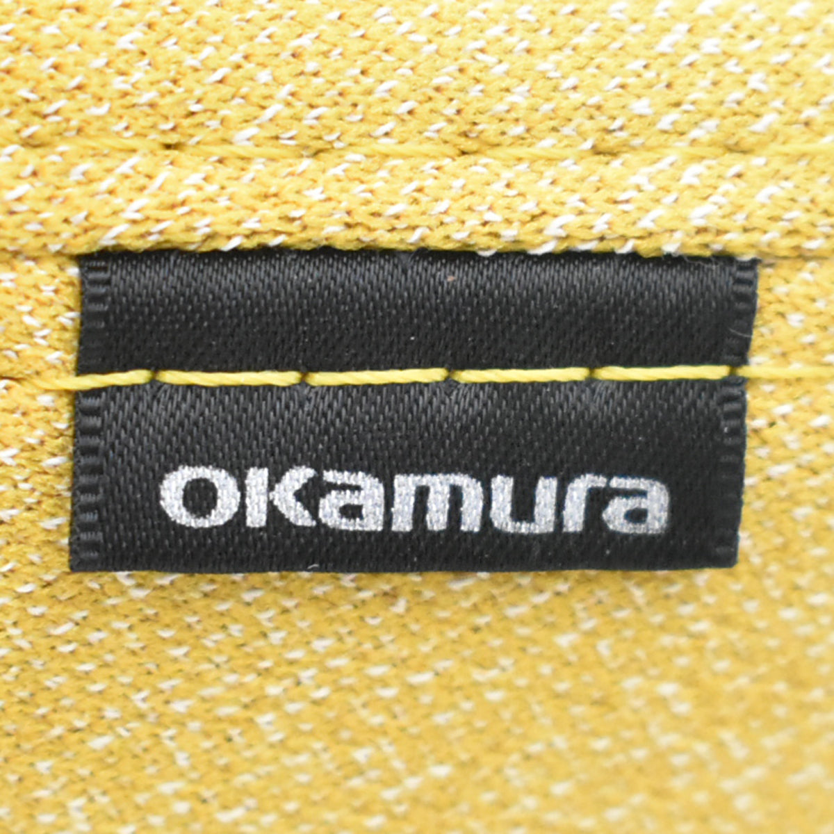 【中古】 オカムラ　ライブス　ワークチェアシリーズ　ハイバック　ポリッシュ　イエロー　2026031107【中古オフィス家具】