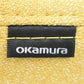 【中古】 オカムラ　ライブス　ワークチェアシリーズ　ハイバック　ポリッシュ　イエロー　2026031107【中古オフィス家具】