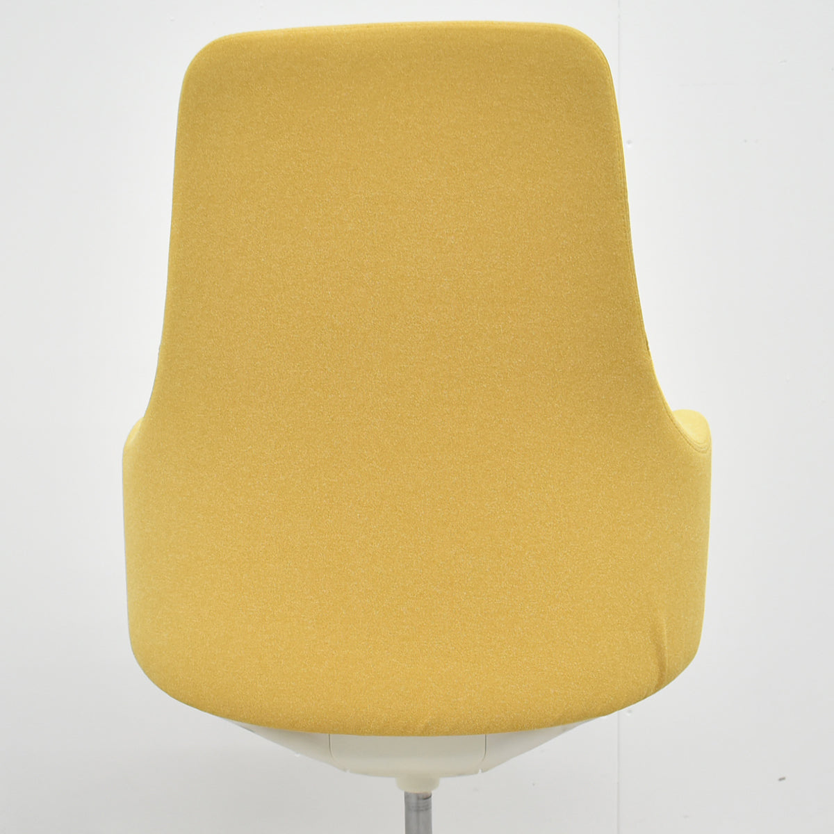 【中古】 オカムラ　ライブス　ワークチェアシリーズ　ハイバック　ポリッシュ　イエロー　2026031107【中古オフィス家具】