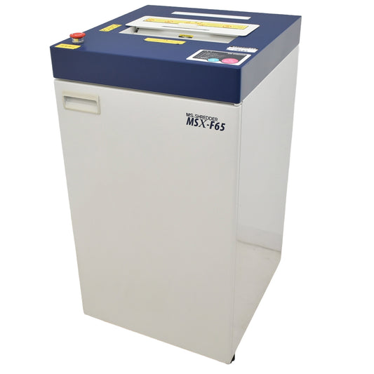 【中古】明光商会　MSシュレッダー　MSX-F65　幅500　2026031202【中古オフィス家具】