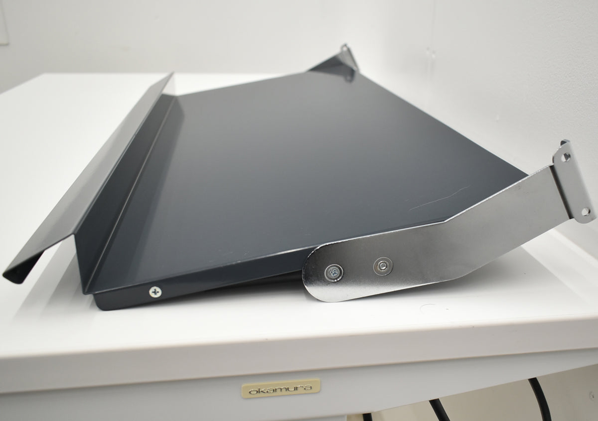 【中古】USM Haller　アングルシェルフ（マガジンラック）ダンパー付　アントラサイト　幅725　2026031301 【中古オフィス家具】