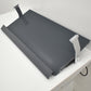 【中古】USM Haller　アングルシェルフ（マガジンラック）ダンパー付　アントラサイト　幅725　2026031301 【中古オフィス家具】