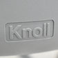 【中古】Knoll　マルチジェネレーション　固定肘　キャスター付　グレー　2026031401【中古オフィス家具】