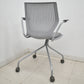 【中古】Knoll　マルチジェネレーション　固定肘　キャスター付　グレー　2026031401【中古オフィス家具】