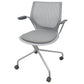 【中古】Knoll　マルチジェネレーション　固定肘　キャスター付　グレー　2026031401【中古オフィス家具】