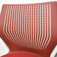 【中古】Knoll　マルチジェネレーション　固定肘　キャスター付　レッド　2026031402【中古オフィス家具】